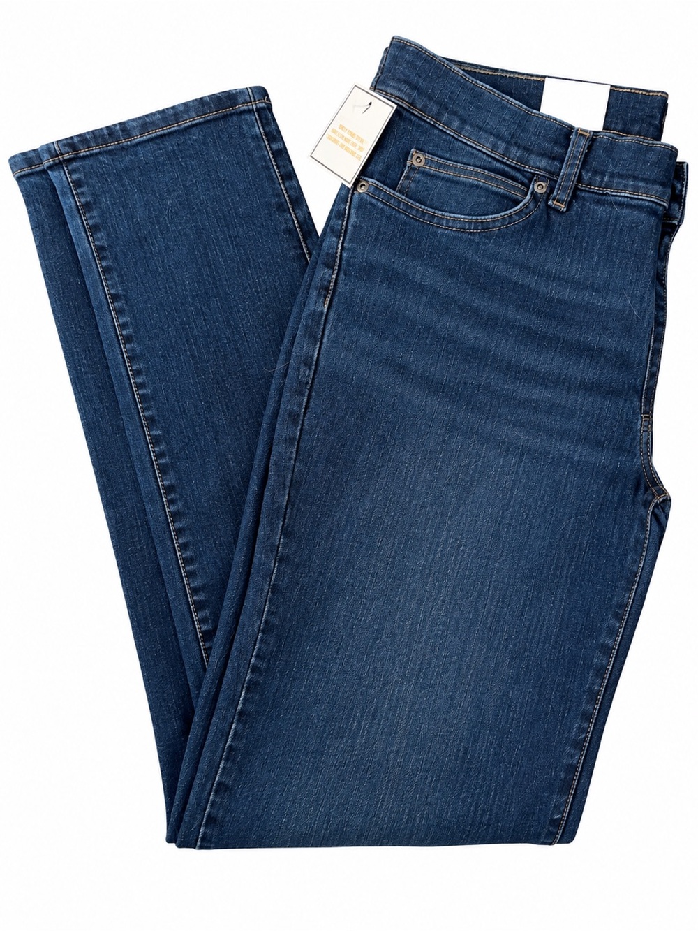 Lee 34x32 Straight-Leg Dark Blue Jeans